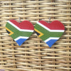 South African Flag Earring, earring - Rufina Designs