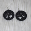 Tree of Life Wooden Earring, earring - Rufina Designs