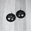 Tree of Life Wooden Earring, earring - Rufina Designs