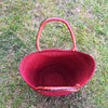 African Straw Basket - U Shopper Basket USB08